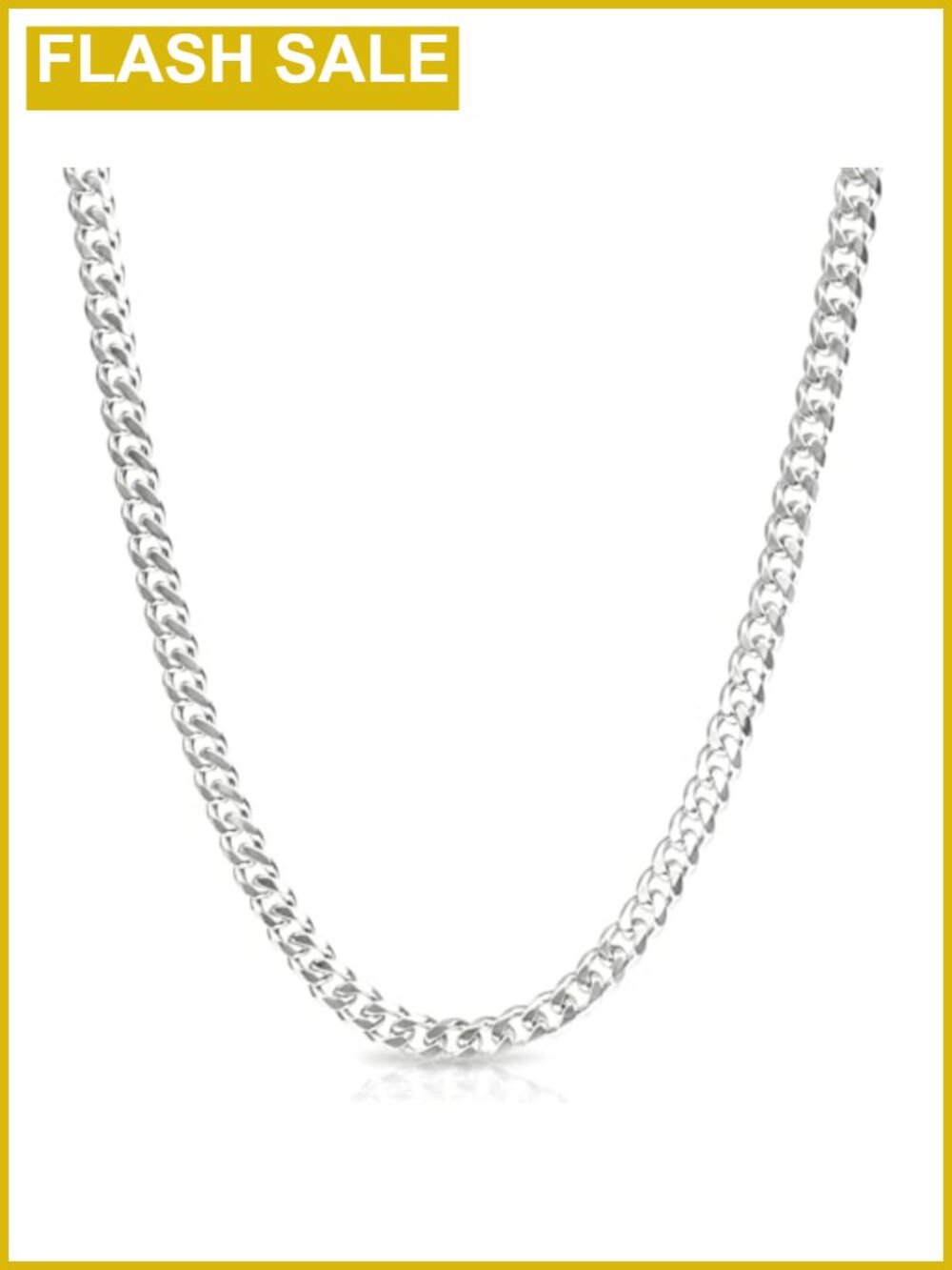 Cuban Link Chain Necklace Stainless Steel Lobster Clasp 9mm 20in